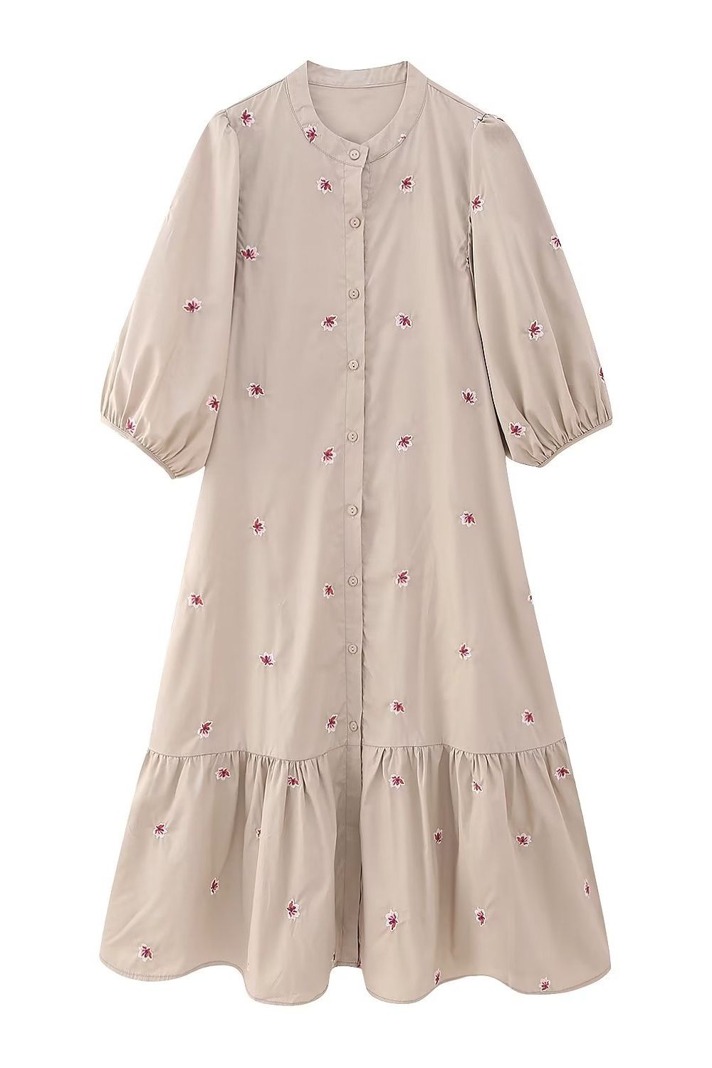 Floral Embroidered Midi Dress #186954 sold by Goodnight Macaroon