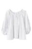 Half Sleeve Crop Blouse #167958 sold by Goodnight Macaroon