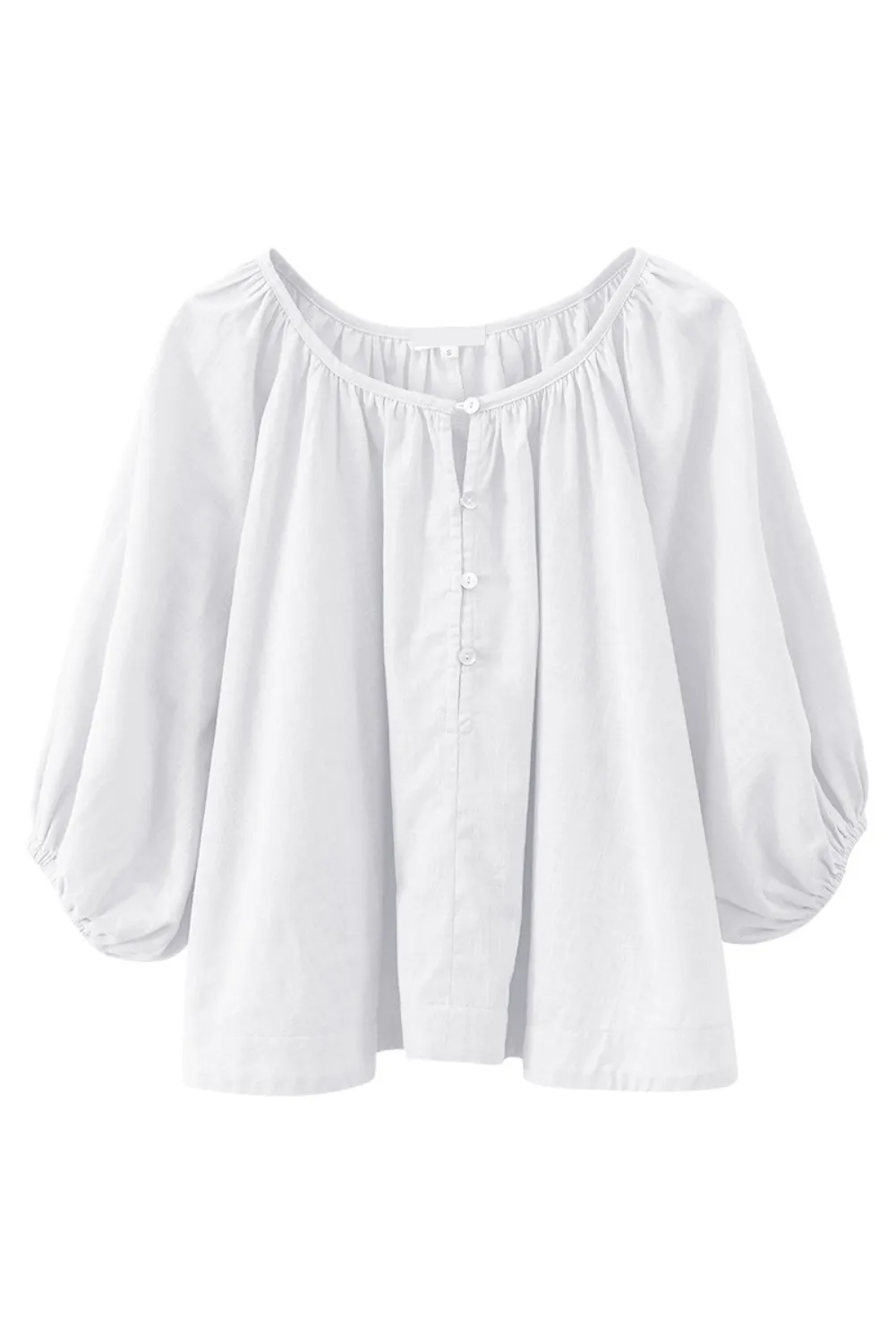 Half Sleeve Crop Blouse #167958 sold by Goodnight Macaroon product image thumbnail 2
