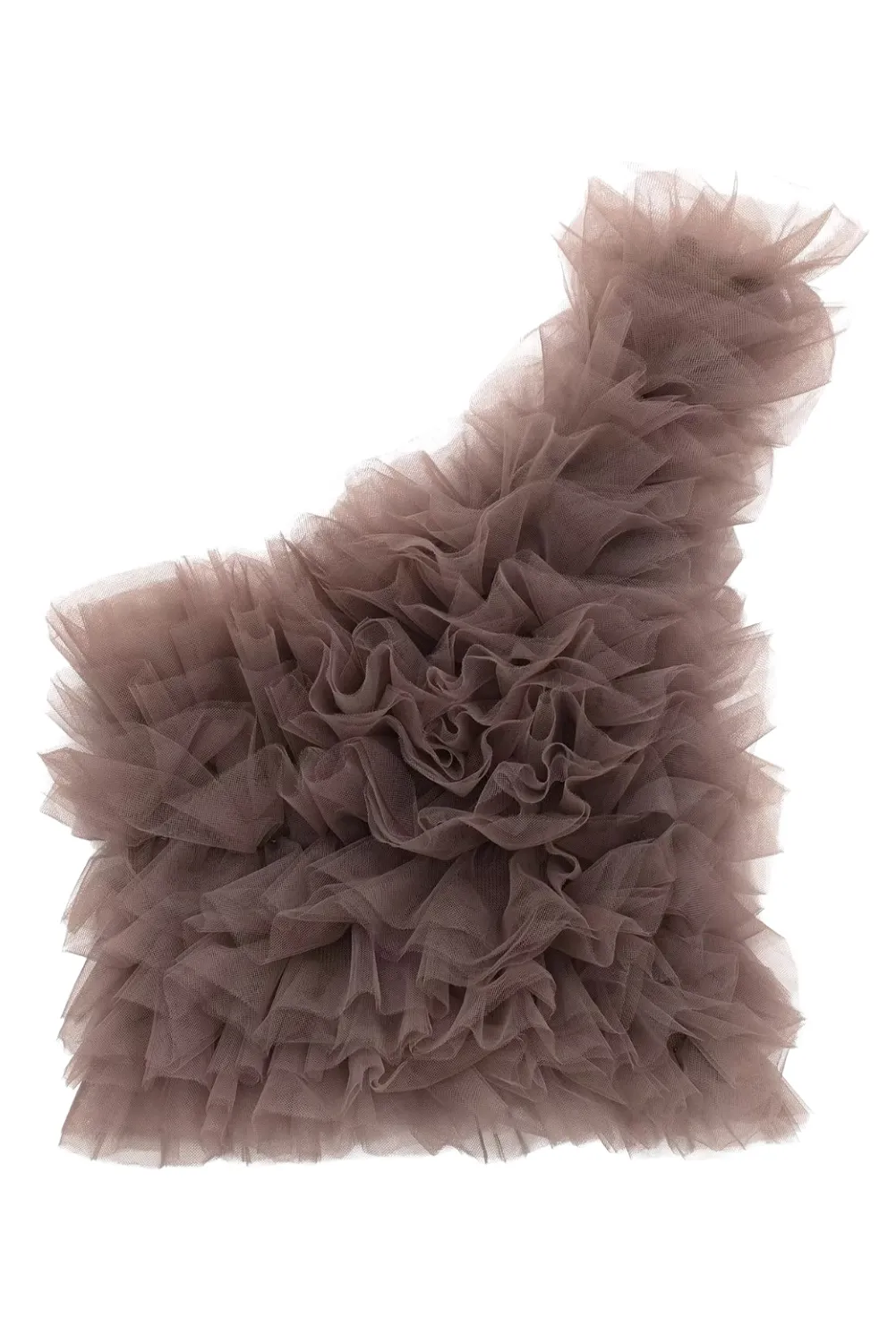 'Dafni' One Shoulder Tulle Short Top sold by Goodnight Macaroon