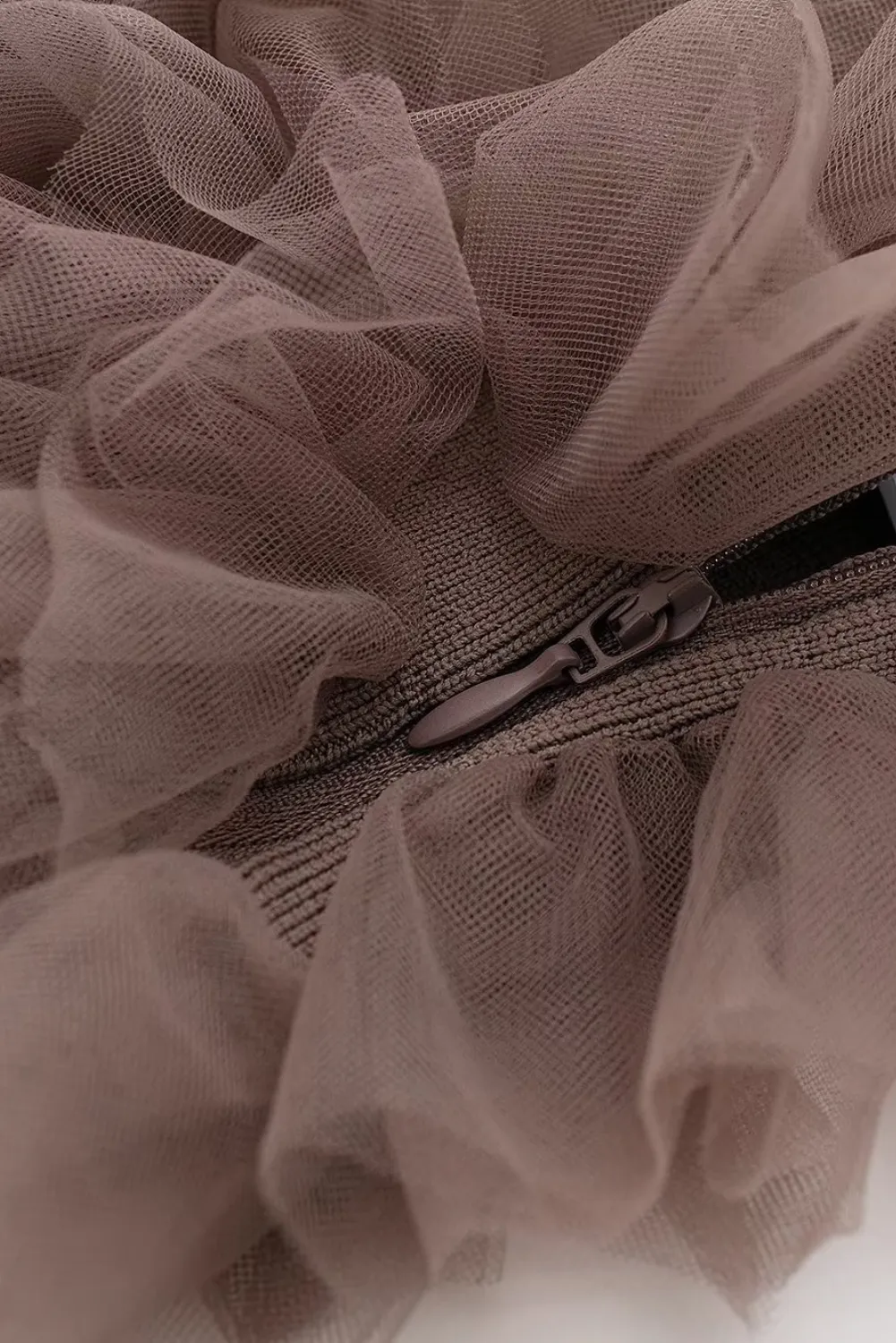 'Dafni' One Shoulder Tulle Short Top sold by Goodnight Macaroon product image thumbnail 4