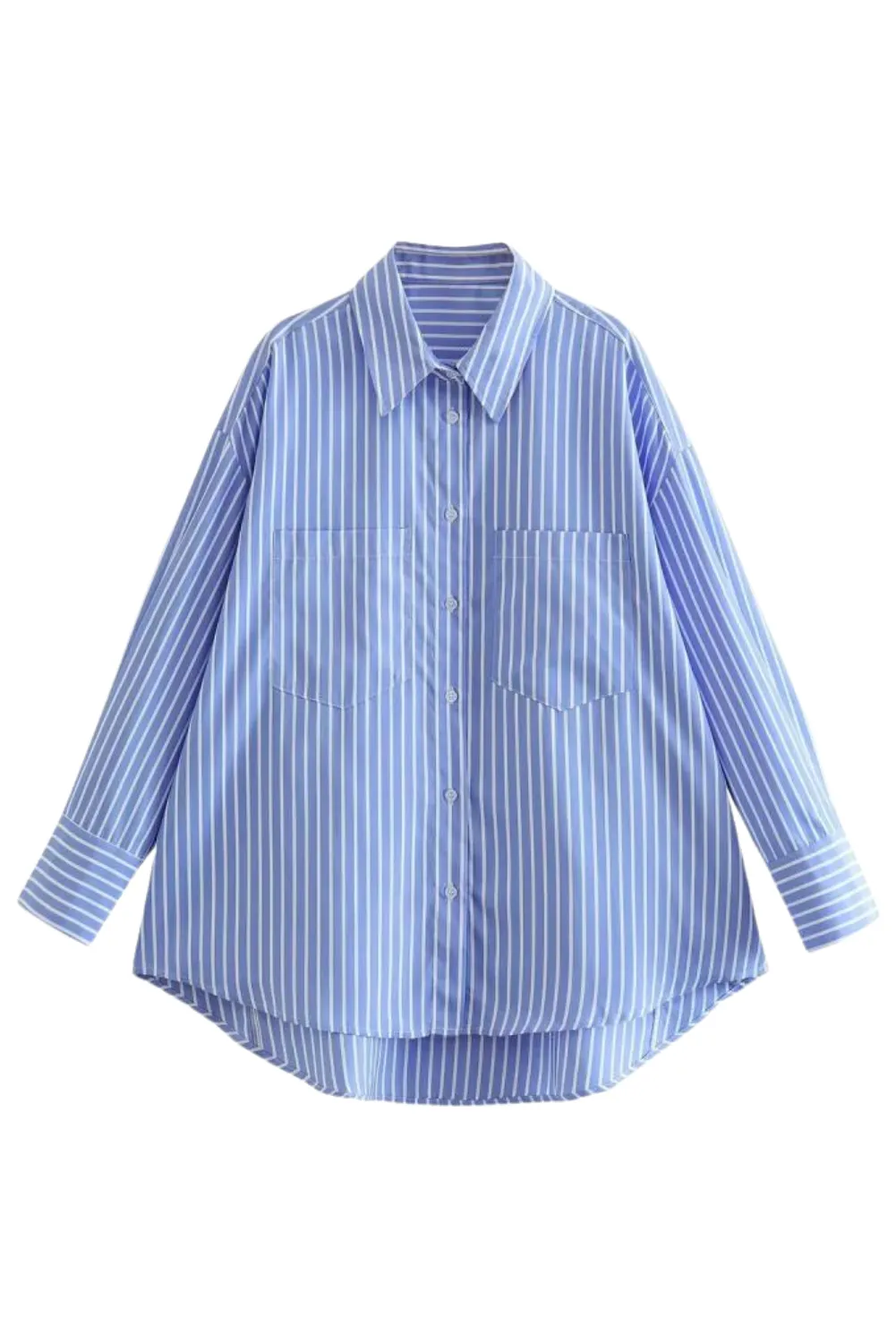 'Hollie' Striped Collared Shirt sold by Goodnight Macaroon