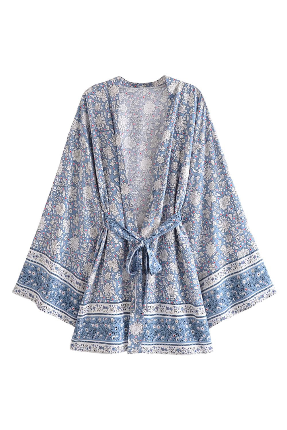 'Paz' Floral Belted Kimono #174124 sold by Goodnight Macaroon