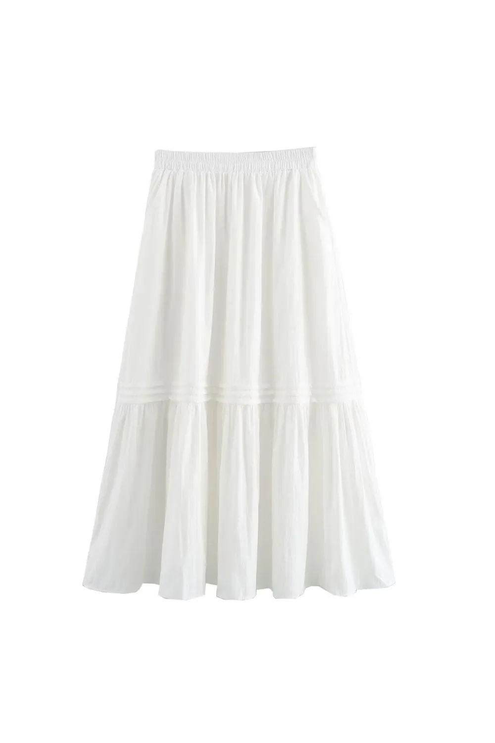 ‘Lucy’ Summer Loose Fit Midi Skirt sold by Goodnight Macaroon product image thumbnail 4