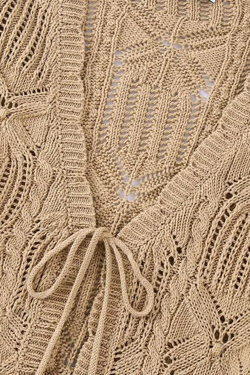 ‘Kseniya’ V-neck Long Sleeve Knit Cardigan sold by Goodnight Macaroon product image thumbnail 3