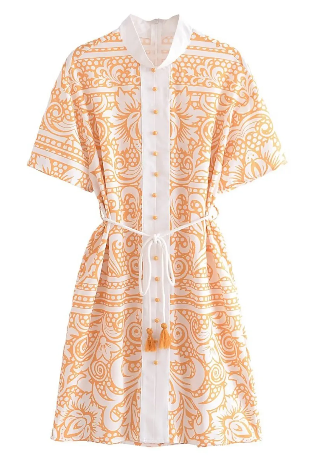 'Felipa' Collared Short Sleeved Dress sold by Goodnight Macaroon