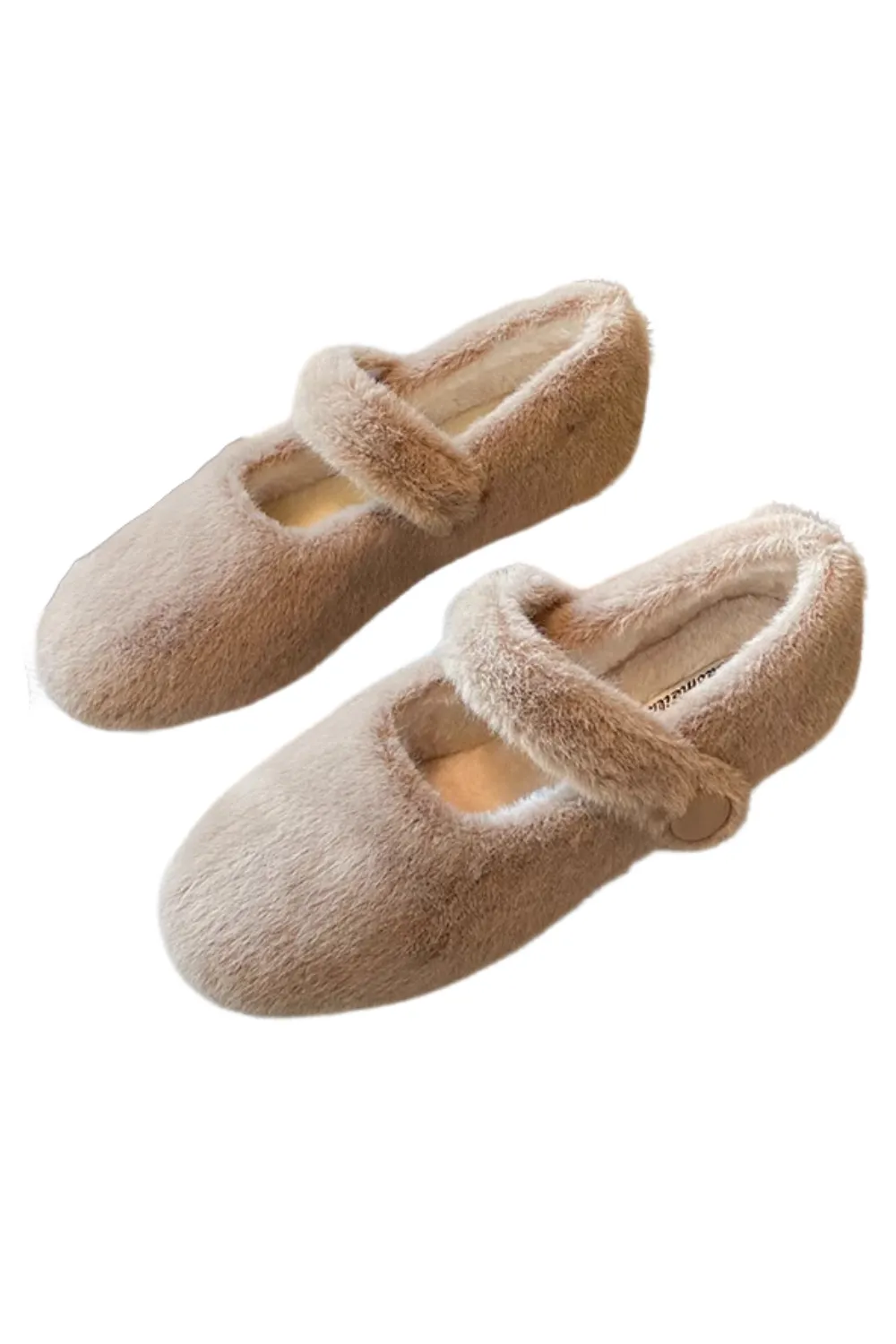 'Julia' Fuzzy Plush Shoes (3 Colors) sold by Goodnight Macaroon