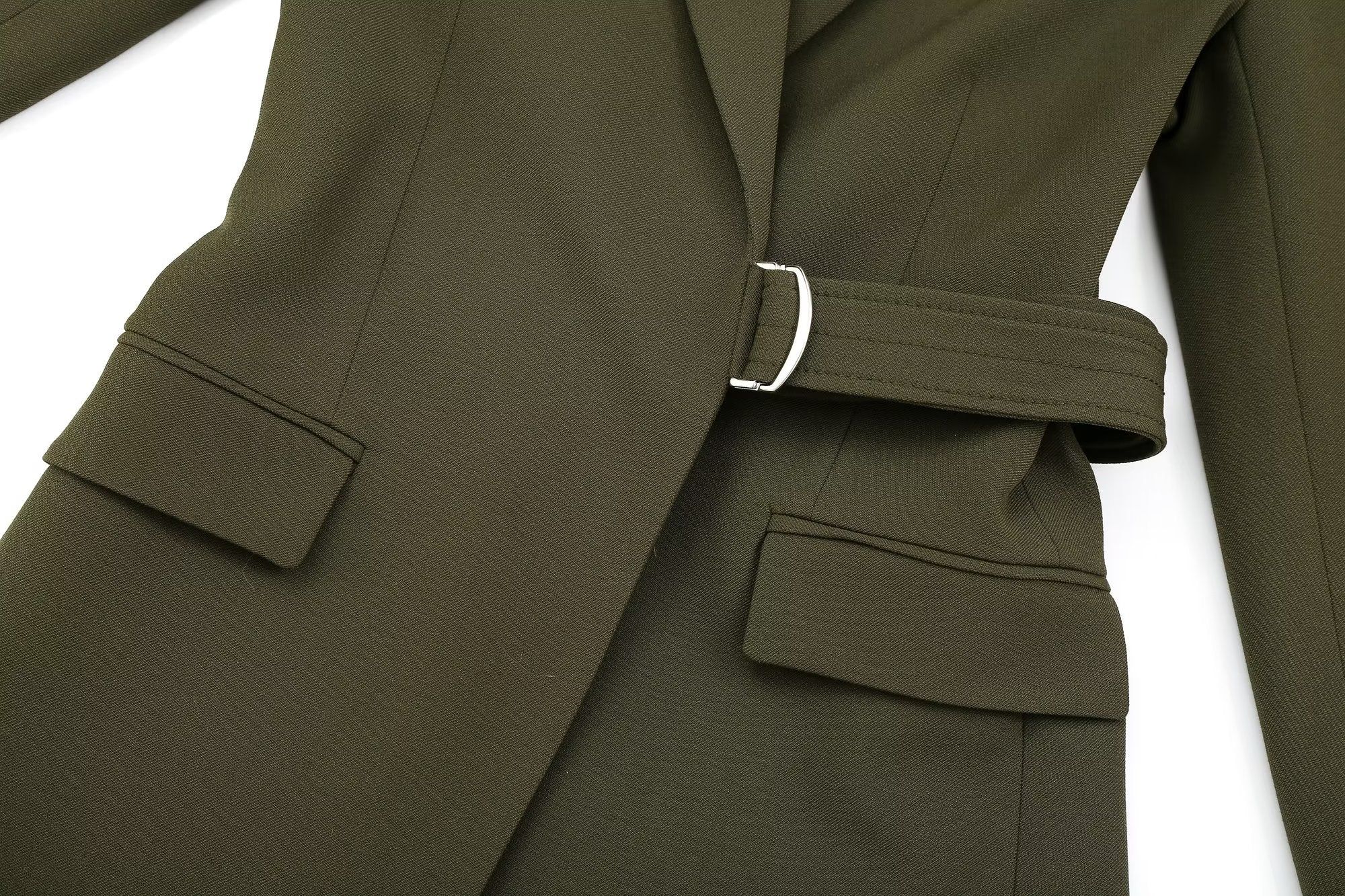 Cutout Belted Blazer #168311 sold by Goodnight Macaroon product image thumbnail 8