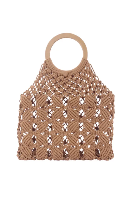 'Isobel' Straw Woven Handbag (2 Colors) made by Goodnight Macaroon