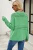 Round Neck Opnework Long Sleeve Pullover Sweater sold by Goodnight Macaroon