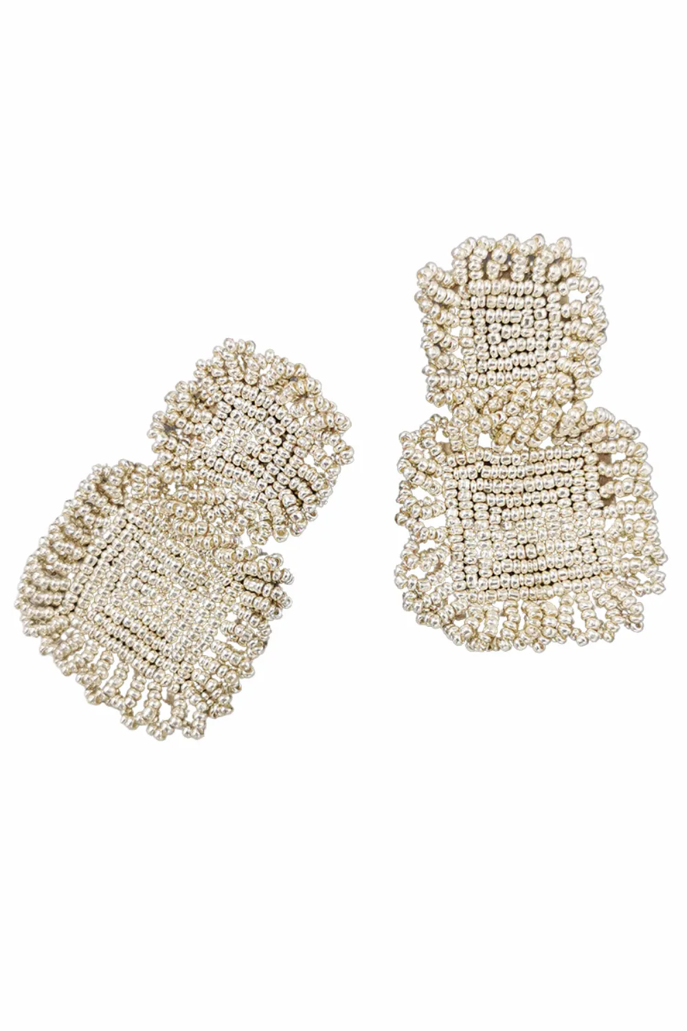 'Beryl' Boho Beaded Dangle Earrings (5 Colors) sold by Goodnight Macaroon product image thumbnail 2