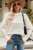 Round Neck Opnework Long Sleeve Pullover Sweater sold by Goodnight Macaroon