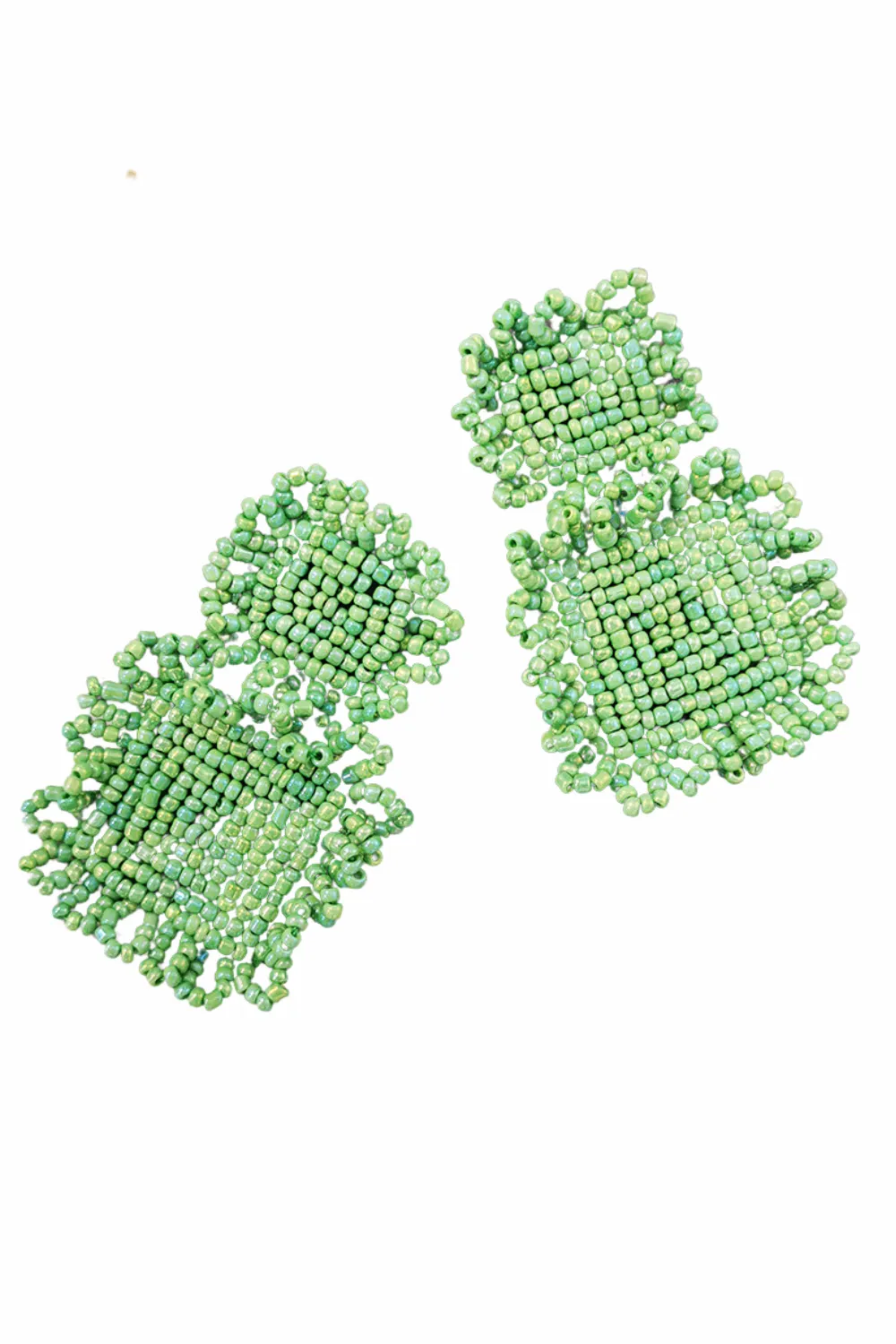 'Beryl' Boho Beaded Dangle Earrings (5 Colors) sold by Goodnight Macaroon product image thumbnail 3