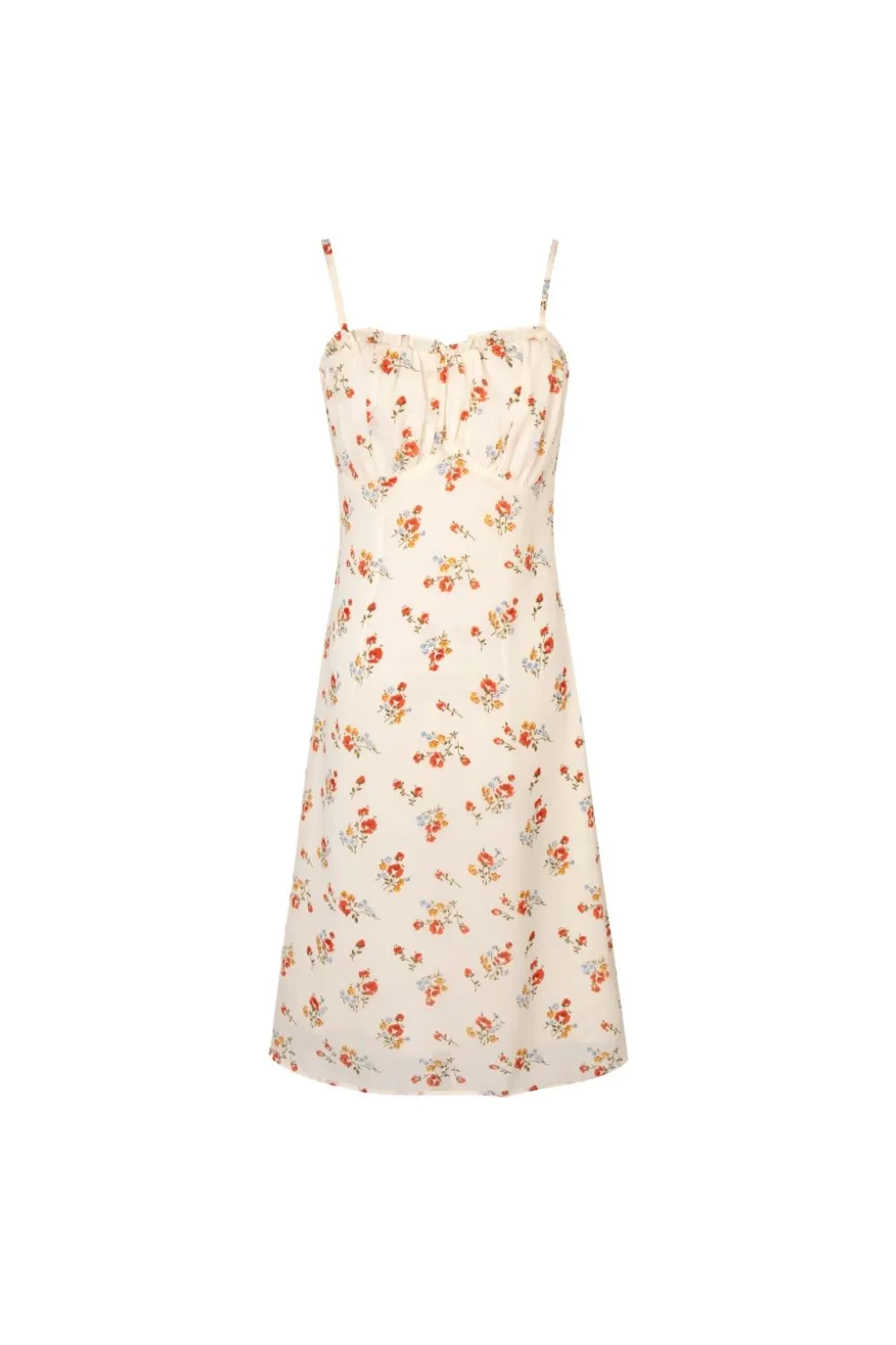 'Imogen' Strappy Sleeveless Floral Printed Midi Dress sold by Goodnight Macaroon