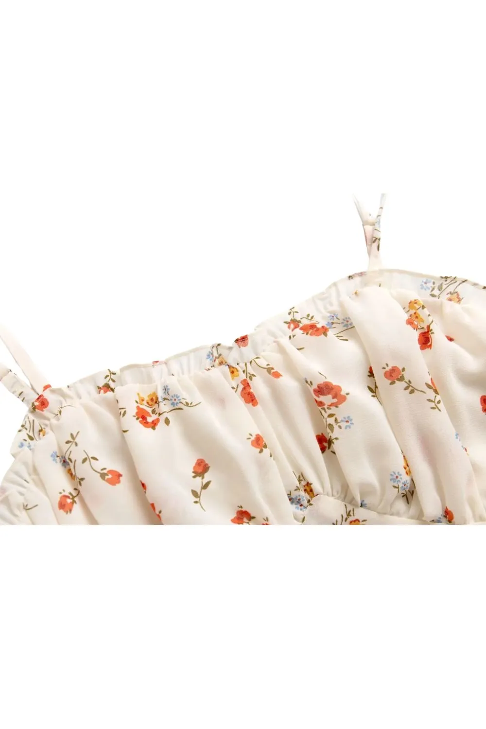 'Imogen' Strappy Sleeveless Floral Printed Midi Dress sold by Goodnight Macaroon product image thumbnail 3