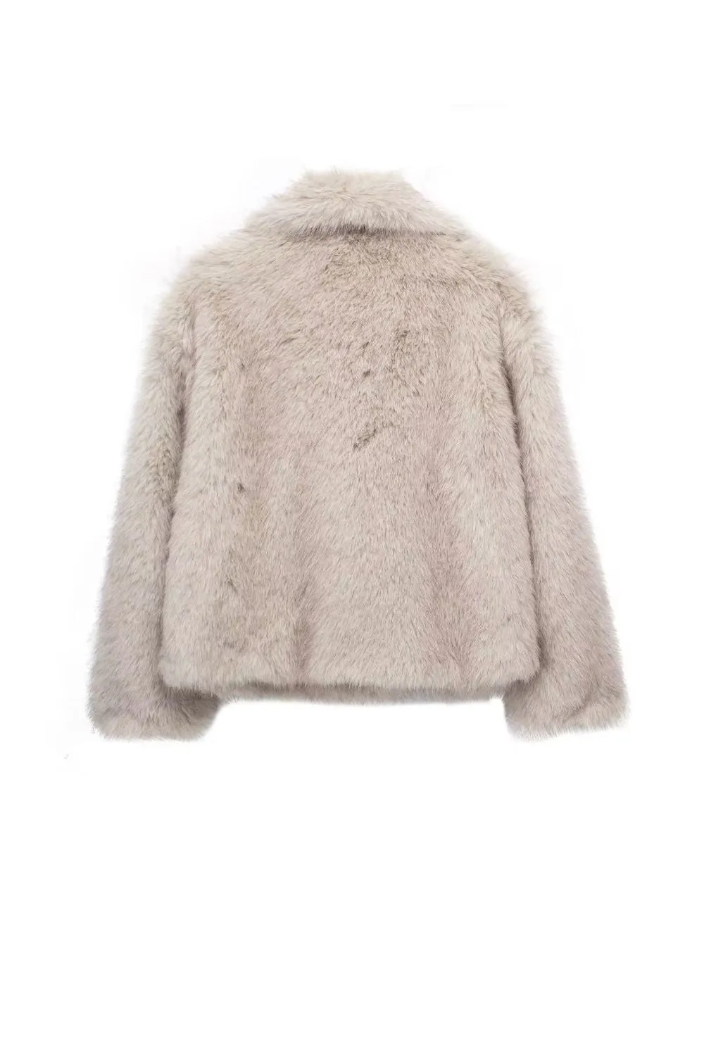 'Chloe' Faux Fur-Effect Short Jacket sold by Goodnight Macaroon product image thumbnail 5