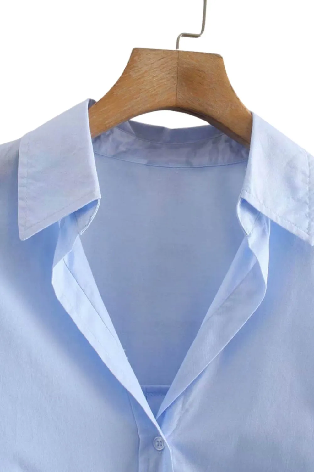 ‘Martha’ Turn-down Collar Loose Fit Long Sleeve Shirt sold by Goodnight Macaroon product image thumbnail 3