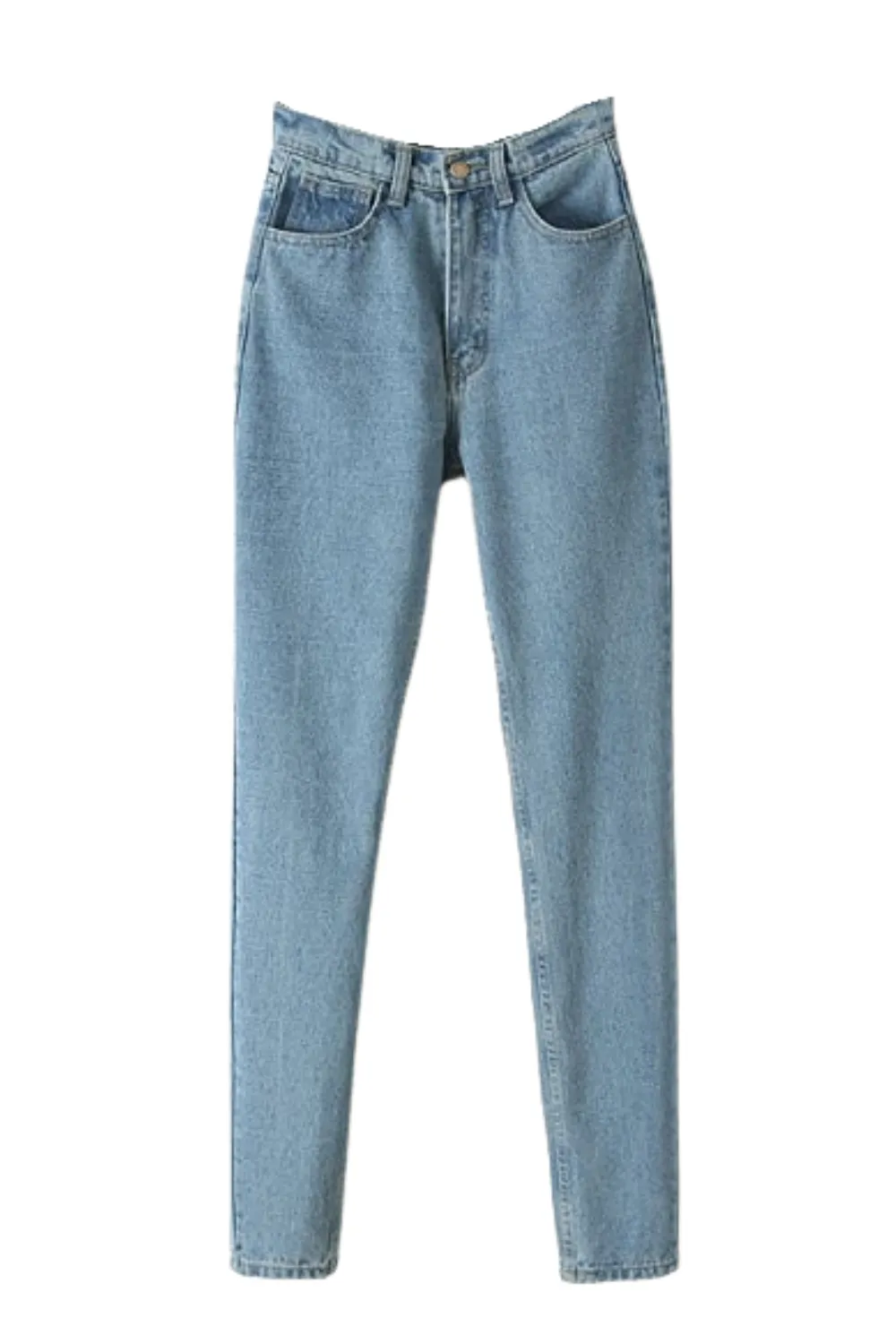 'Fiona' High-Rise Denim Jeans (3 Colors) sold by Goodnight Macaroon product image thumbnail 2