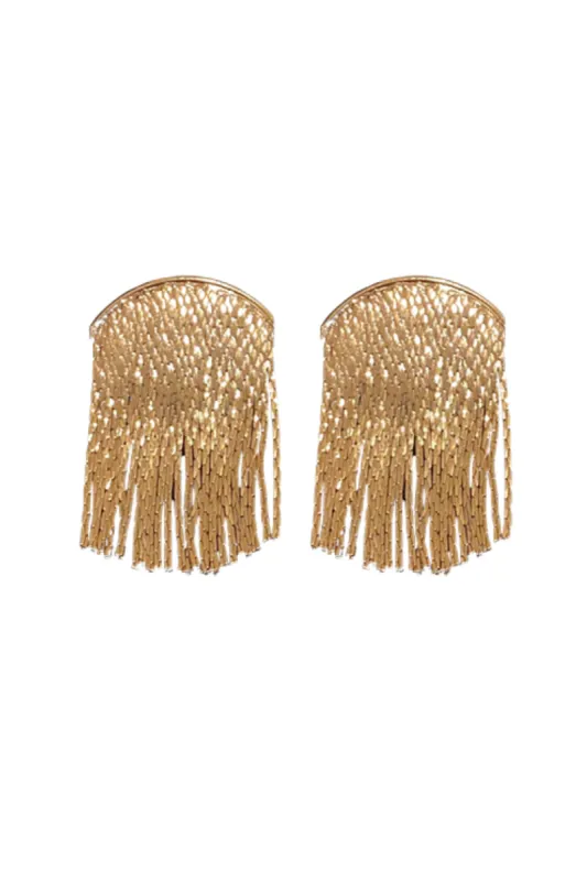 'Hillary' Tassel Drop Earrings sold by Goodnight Macaroon