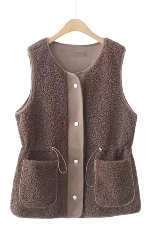 'Maria' Sleeveless Wool Blazer Vest (3 Colors) sold by Goodnight Macaroon
