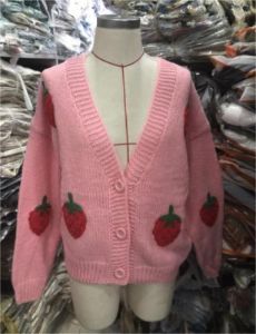 Strawberry Knitted Cardigan sold by Goodnight Macaroon