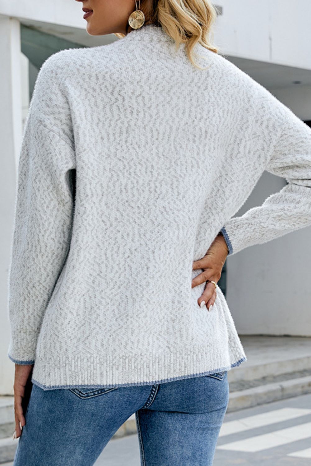 'Bianca' Cardigan Coat (4 COLORS) sold by Goodnight Macaroon product image thumbnail 3