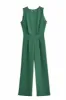 'Fatima' Sleeveless Back Buttoned Jumpsuit (3 Colors) sold by Goodnight Macaroon