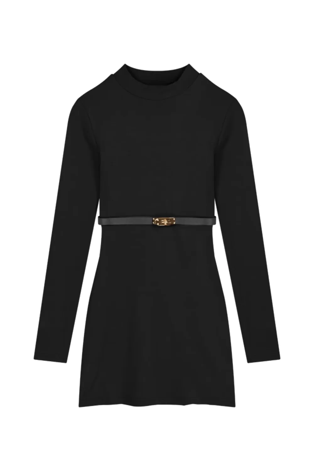 'Josie' Mockneck Long Sleeved Short Dress (2 Colors) sold by Goodnight Macaroon