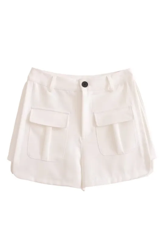 'Jamila' High Waist Casual Shorts sold by Goodnight Macaroon