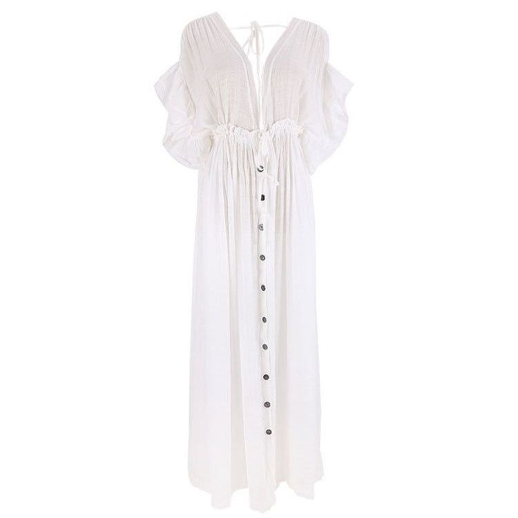 Loose Backless Maxi Dress #19500 sold by Goodnight Macaroon product image thumbnail 6