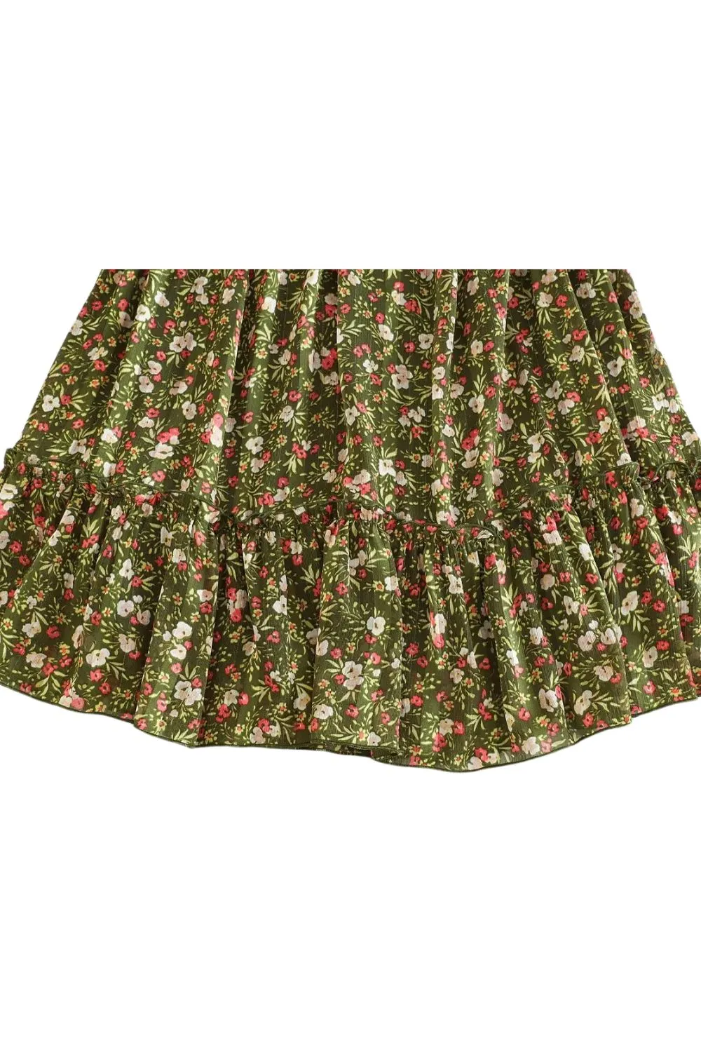 ‘Grace’ Loose Fit Floral Print Midi Dress sold by Goodnight Macaroon product image thumbnail 5