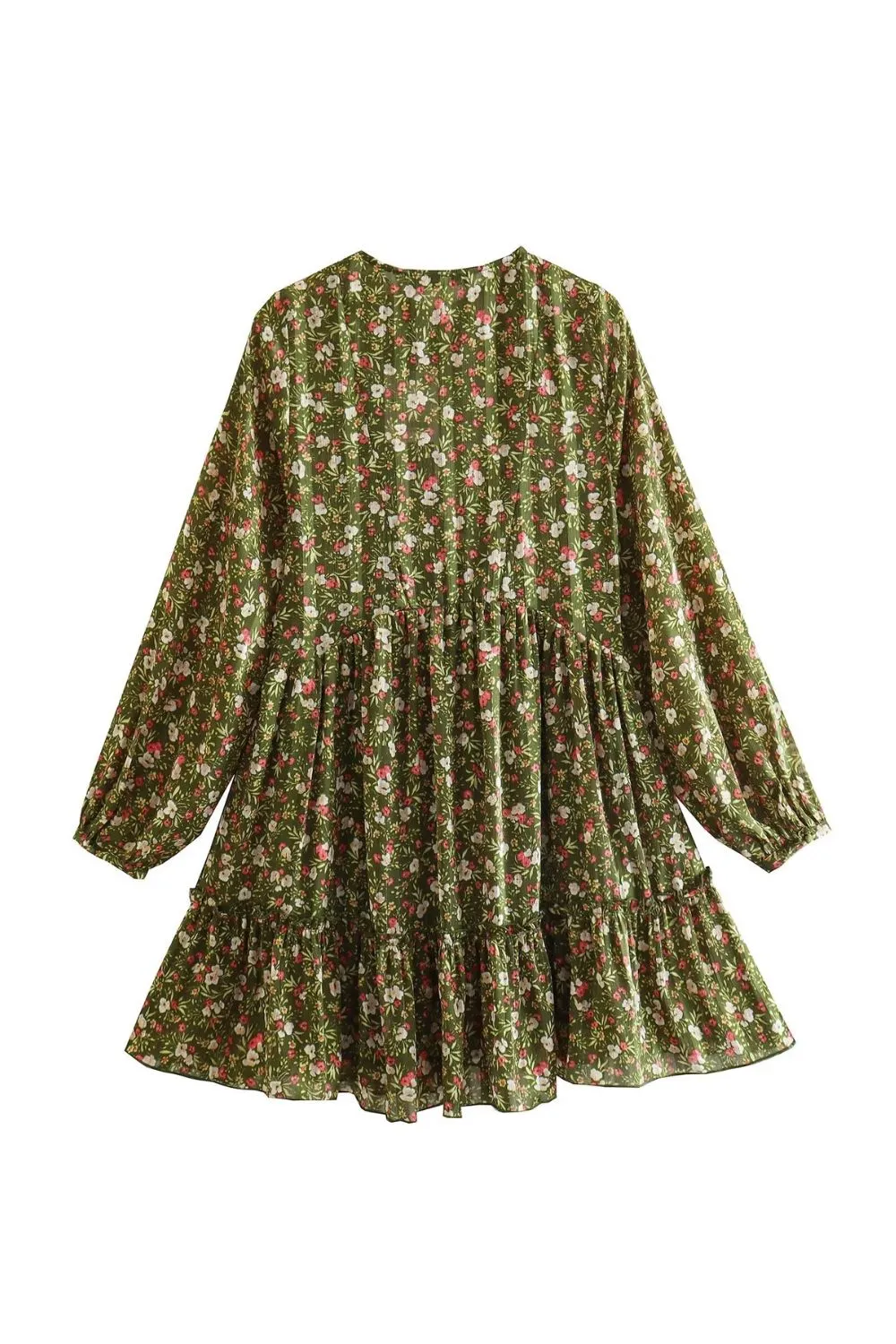 ‘Grace’ Loose Fit Floral Print Midi Dress sold by Goodnight Macaroon product image thumbnail 2