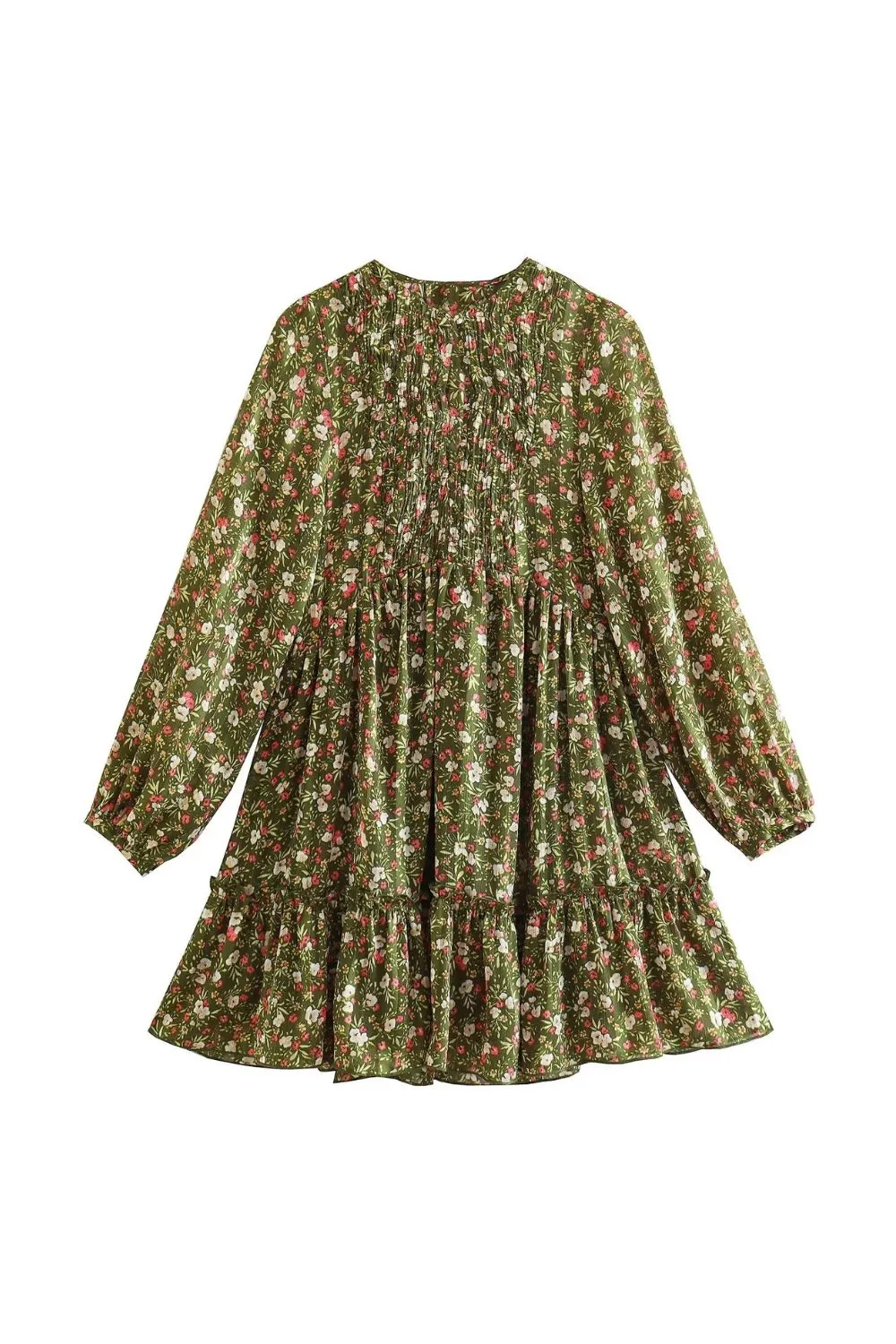 ‘Grace’ Loose Fit Floral Print Midi Dress sold by Goodnight Macaroon