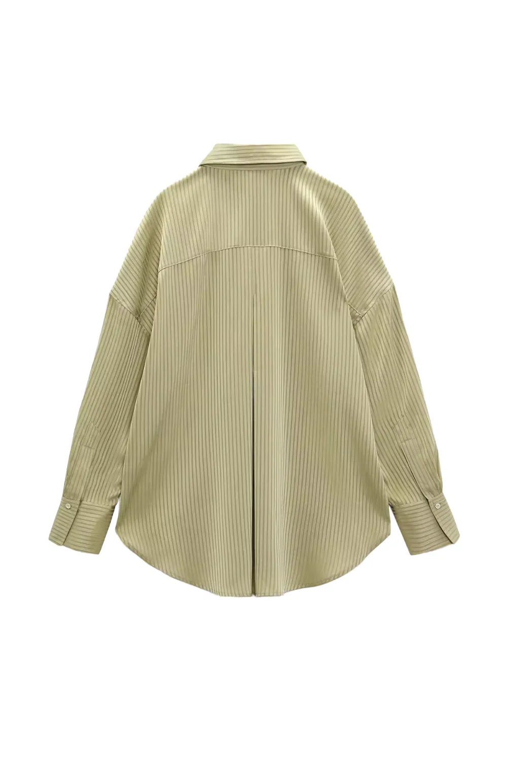 'Bella' Stripe Long-Sleeved Collared Shirt sold by Goodnight Macaroon product image thumbnail 2