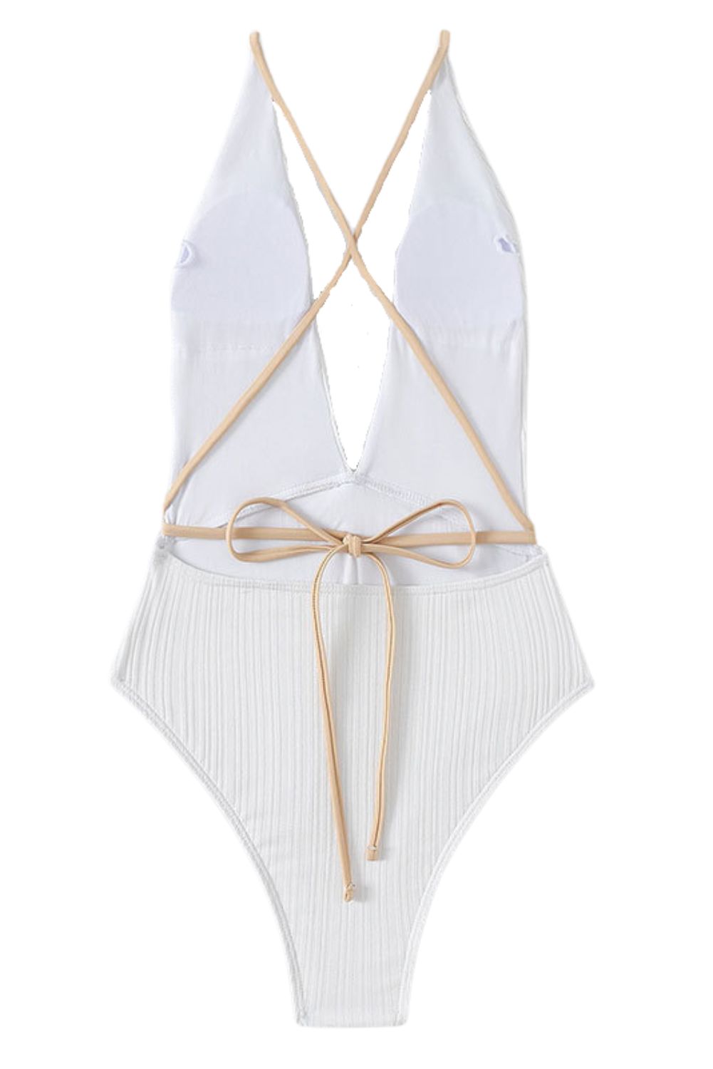 V-Neck One Piece Swimsuit #165876 sold by Goodnight Macaroon product image thumbnail 5