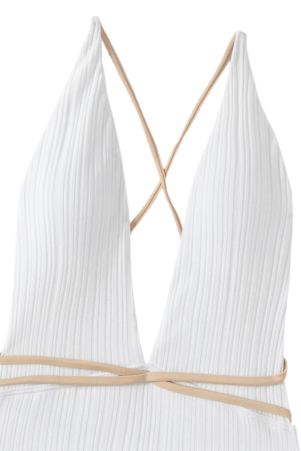 V-Neck One Piece Swimsuit #165876 sold by Goodnight Macaroon product image thumbnail 4