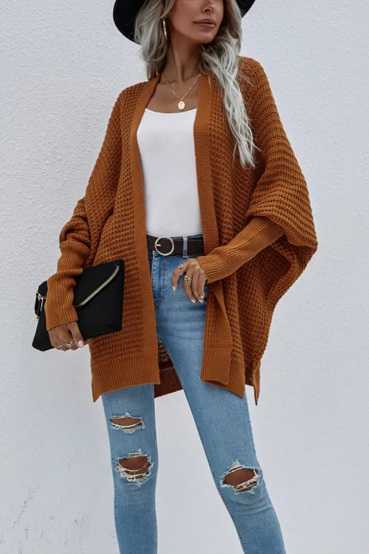 'Veronica' Loose Knitted Cardigan (4 COLORS) sold by Goodnight Macaroon