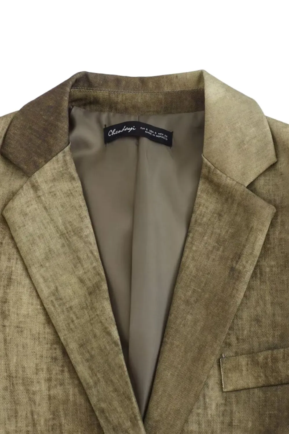 'Martha' Versatile Simple Tie-Dye Jacket sold by Goodnight Macaroon product image thumbnail 3