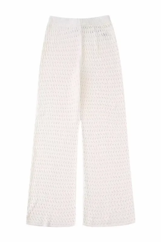 'Melissa' Knitted Straight Trouser sold by Goodnight Macaroon