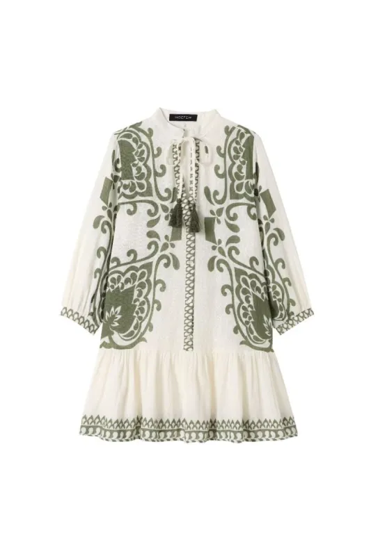 'Georgia' Printed Vacation Style Mini Dress sold by Goodnight Macaroon