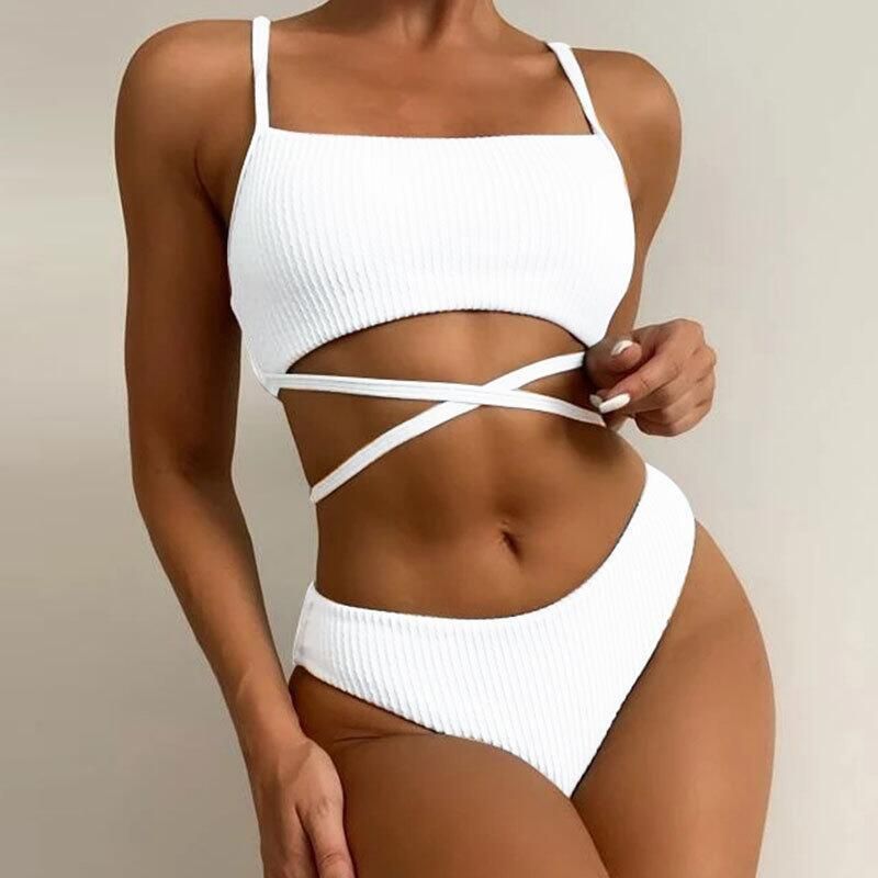 Solid Color Swimwear #165920 sold by Goodnight Macaroon product image thumbnail 17