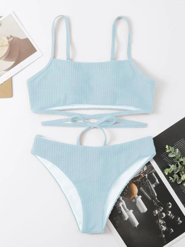 Solid Color Swimwear #165920 sold by Goodnight Macaroon product image thumbnail 4