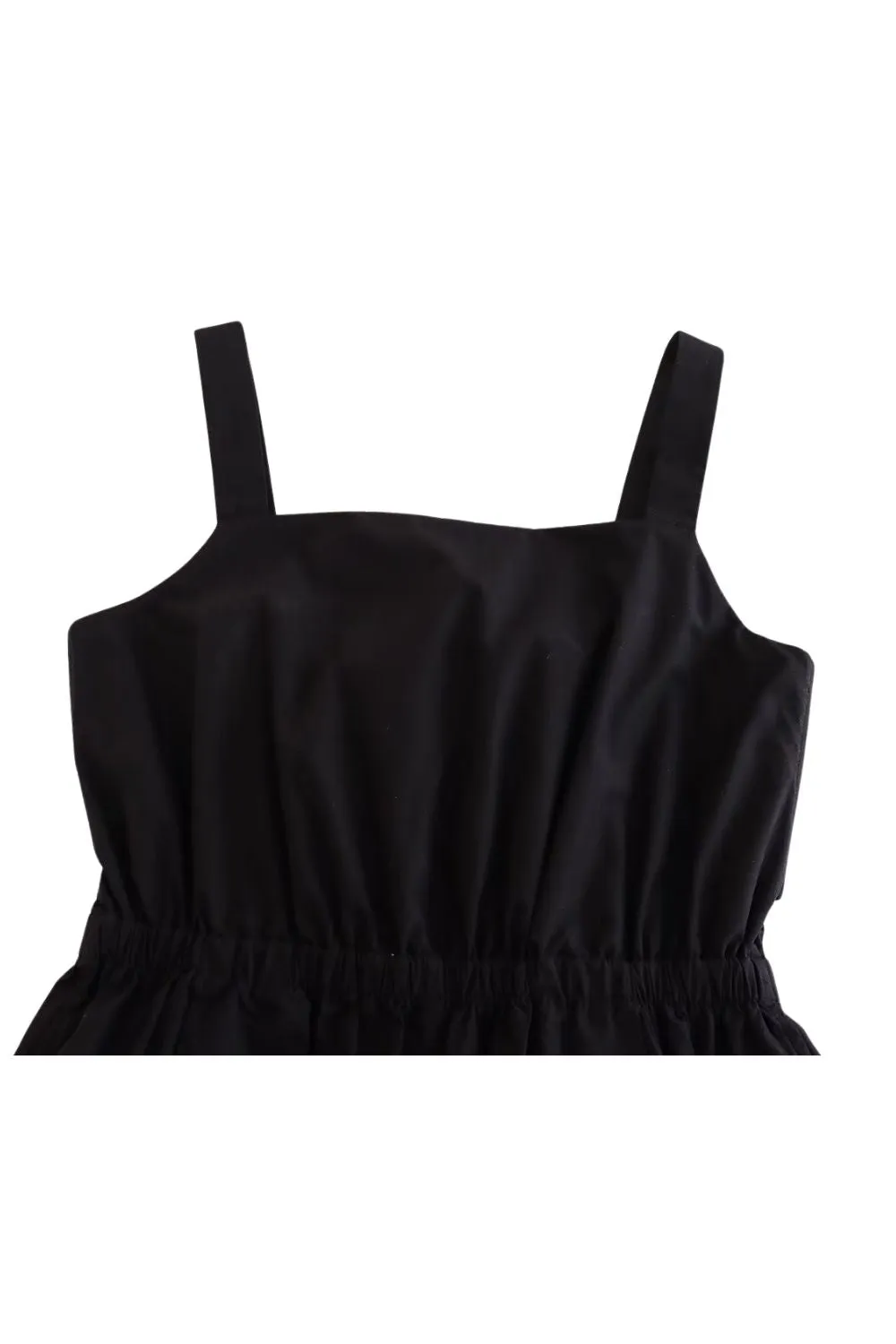 'Whitney' Cinched-Waist High-Waist Jumpsuit sold by Goodnight Macaroon product image thumbnail 3