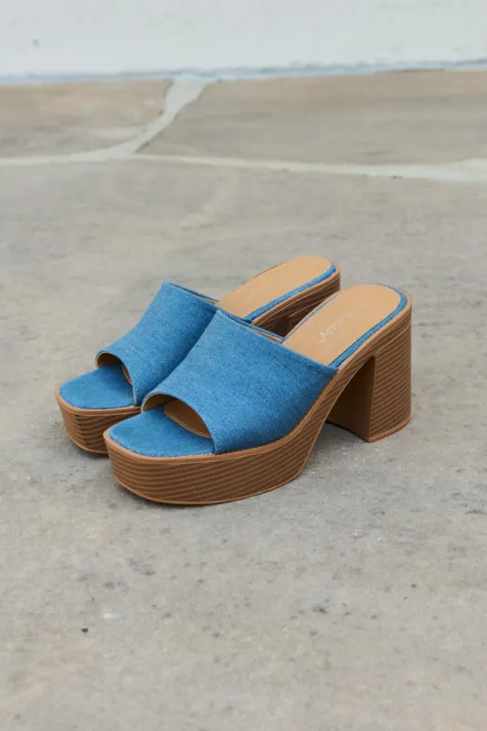 'Tiara' Platform Heel Sandals made by Goodnight Macaroon