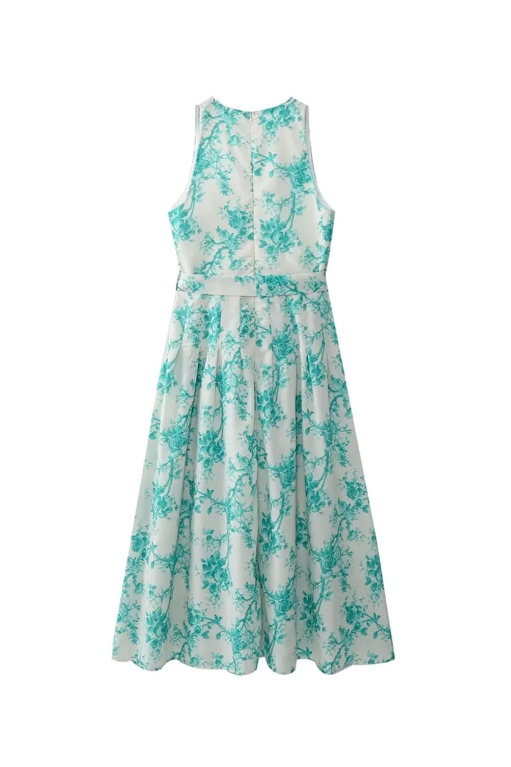 'Amelia' Sleeveless Printed Midi Dress sold by Goodnight Macaroon product image thumbnail 2