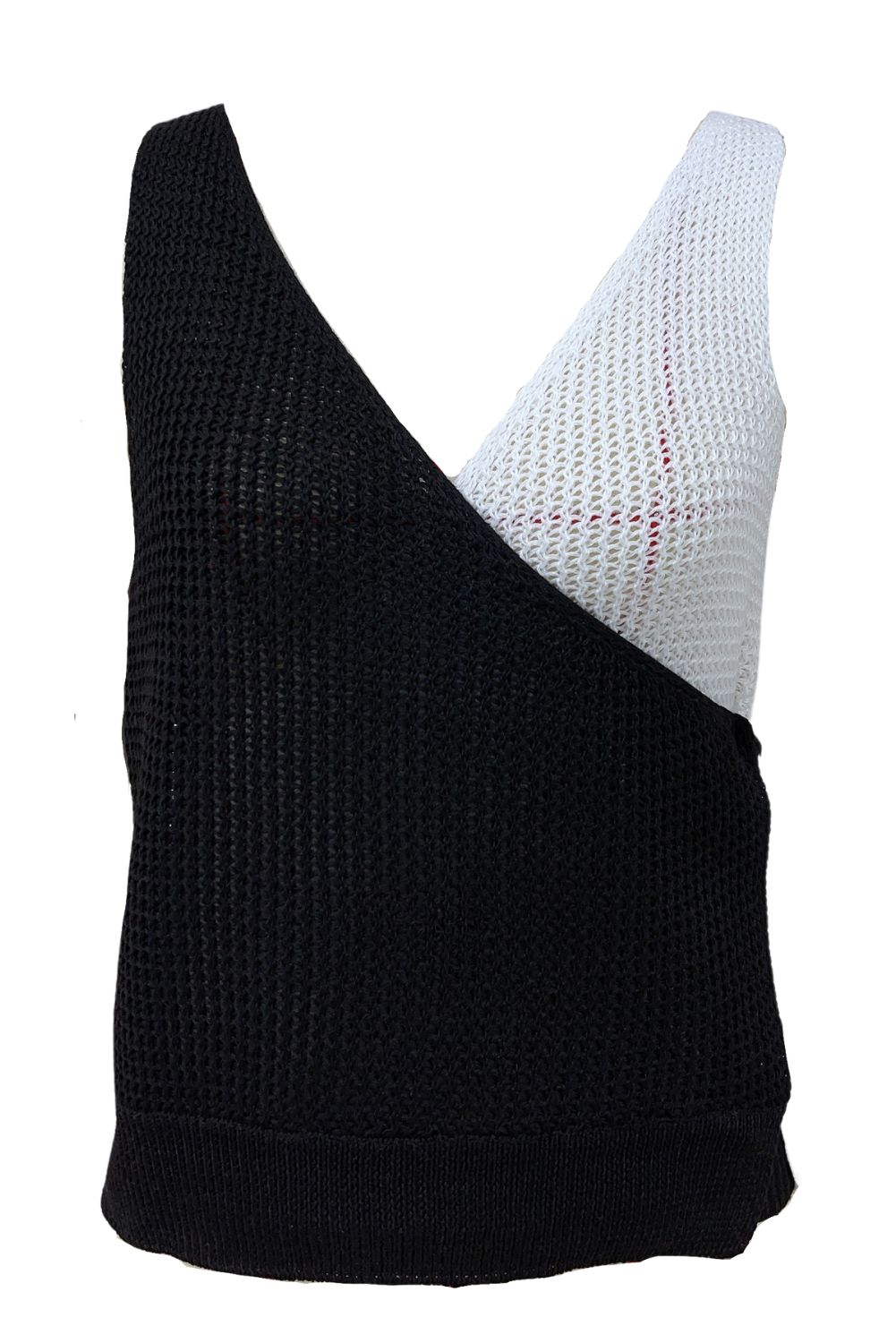 V-Neck Color Block Knit Camisole #164768 sold by Goodnight Macaroon product image thumbnail 5