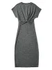 'Lucia' Comfy Twisted Midi Dress (4 Colors) sold by Goodnight Macaroon