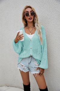 Knitted Loose Cardigan #164642 sold by Goodnight Macaroon