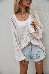 Knitted Loose Cardigan #164642 sold by Goodnight Macaroon