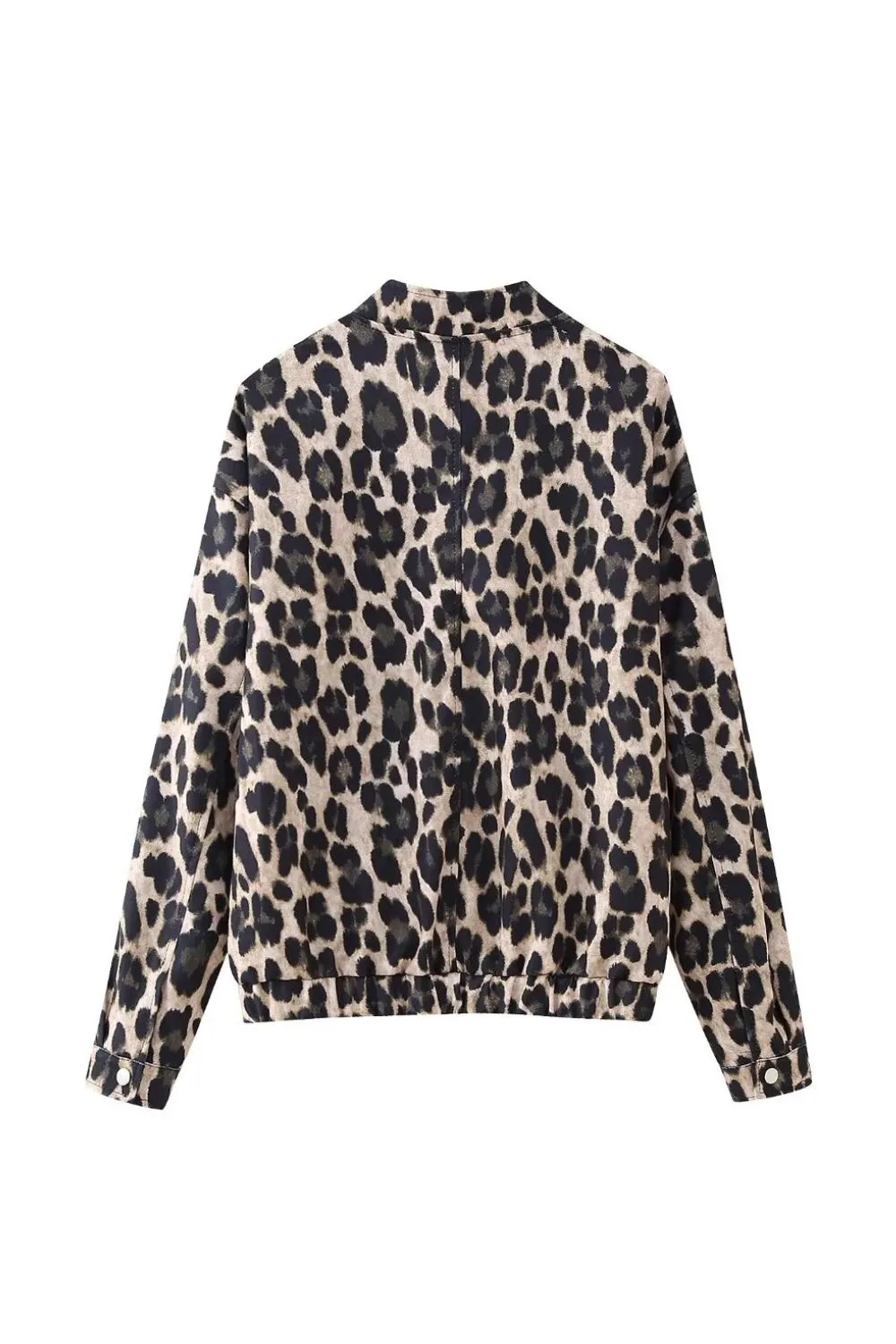 'Lily' Leopard Print Jacket Long Sleeve Coat sold by Goodnight Macaroon product image thumbnail 2